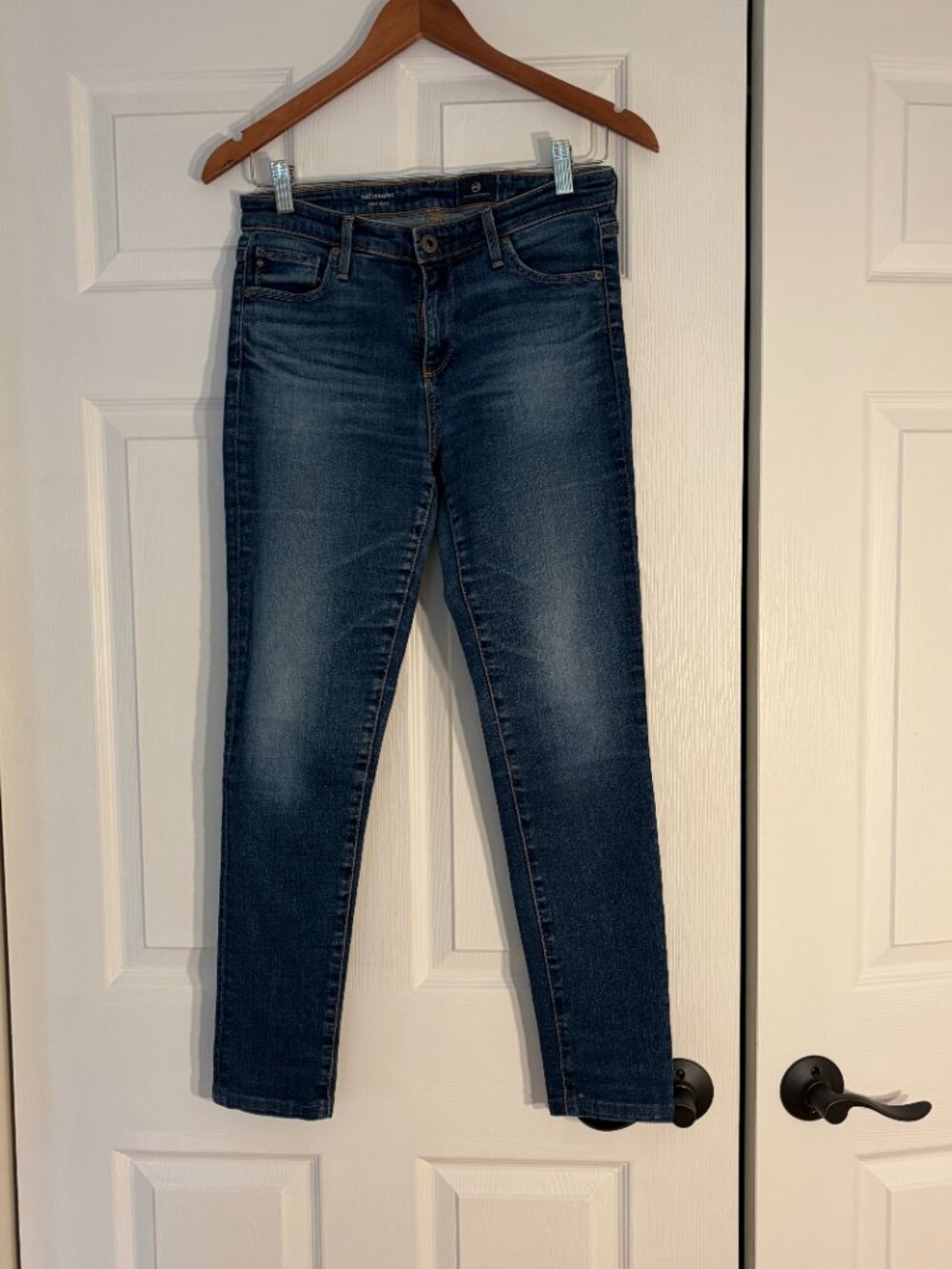 AG Adriano Goldschmied The Legging Super Skinny Jeans 28R Cropped
